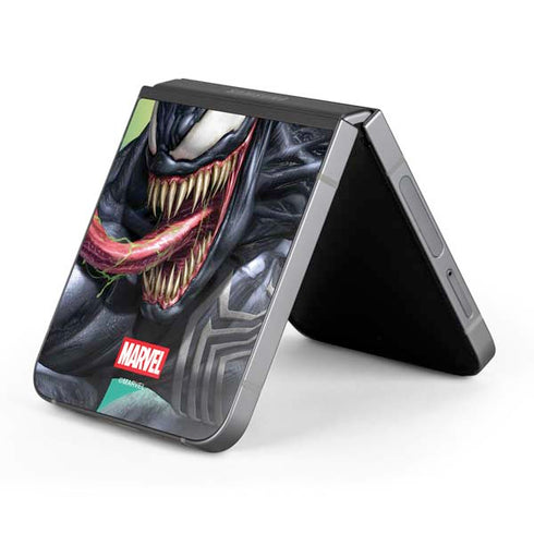 Marvel Venom Symbiote Galaxy Z Flip6 Skin